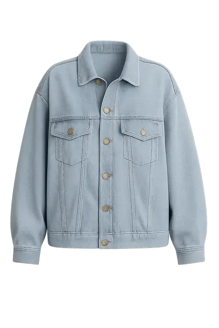 Oversized denim jacket