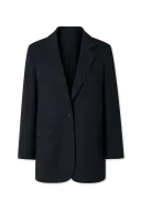 Navy tailored blazer
