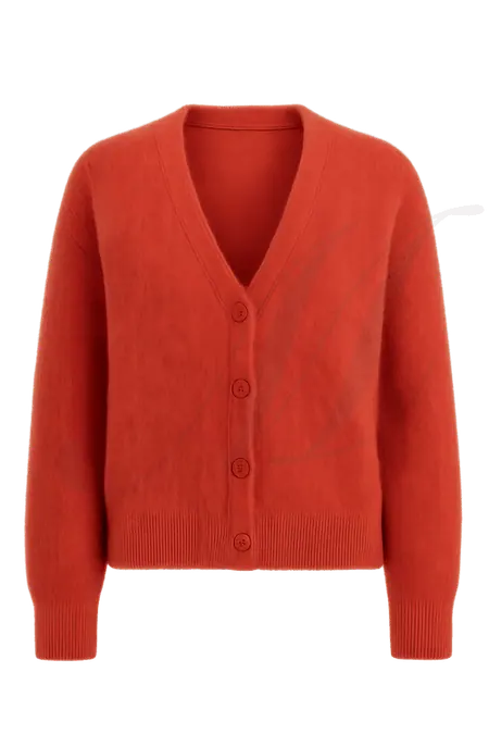 red Cardigan