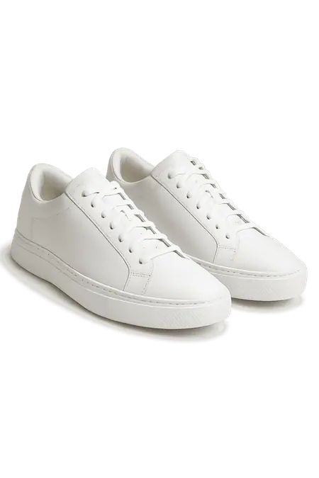 White sneakers